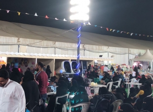 نجم قناة بداية المنشد المبدع خالد حامد على مسرح مهرجان ربيع النوارية مساء اليوم الخميس